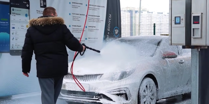 Как мыть машину зимой